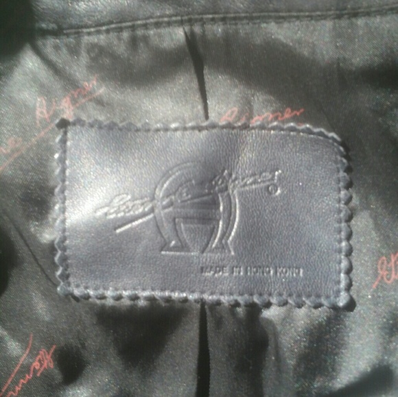 Vintage Eittenne Aigner Leather Jacket - Picture 2 of 6